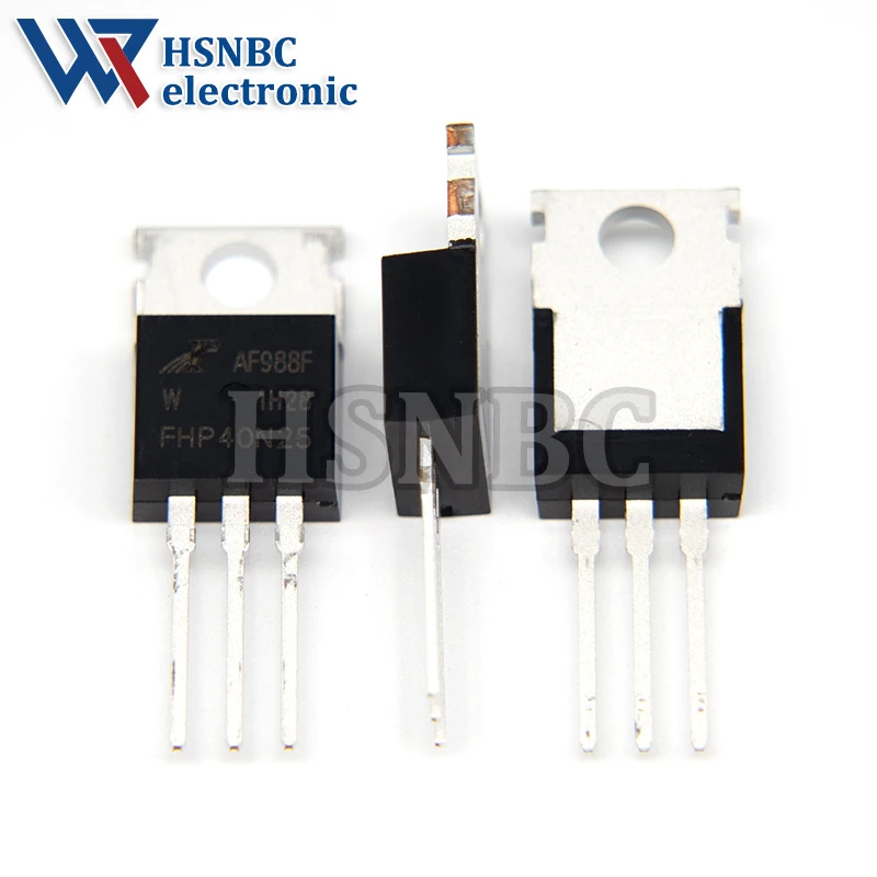 10PCS FHP40N25 40N25 FHP40N25W TO-220 40A 250V N-channel Power MOSFET Transistor 100% New Original