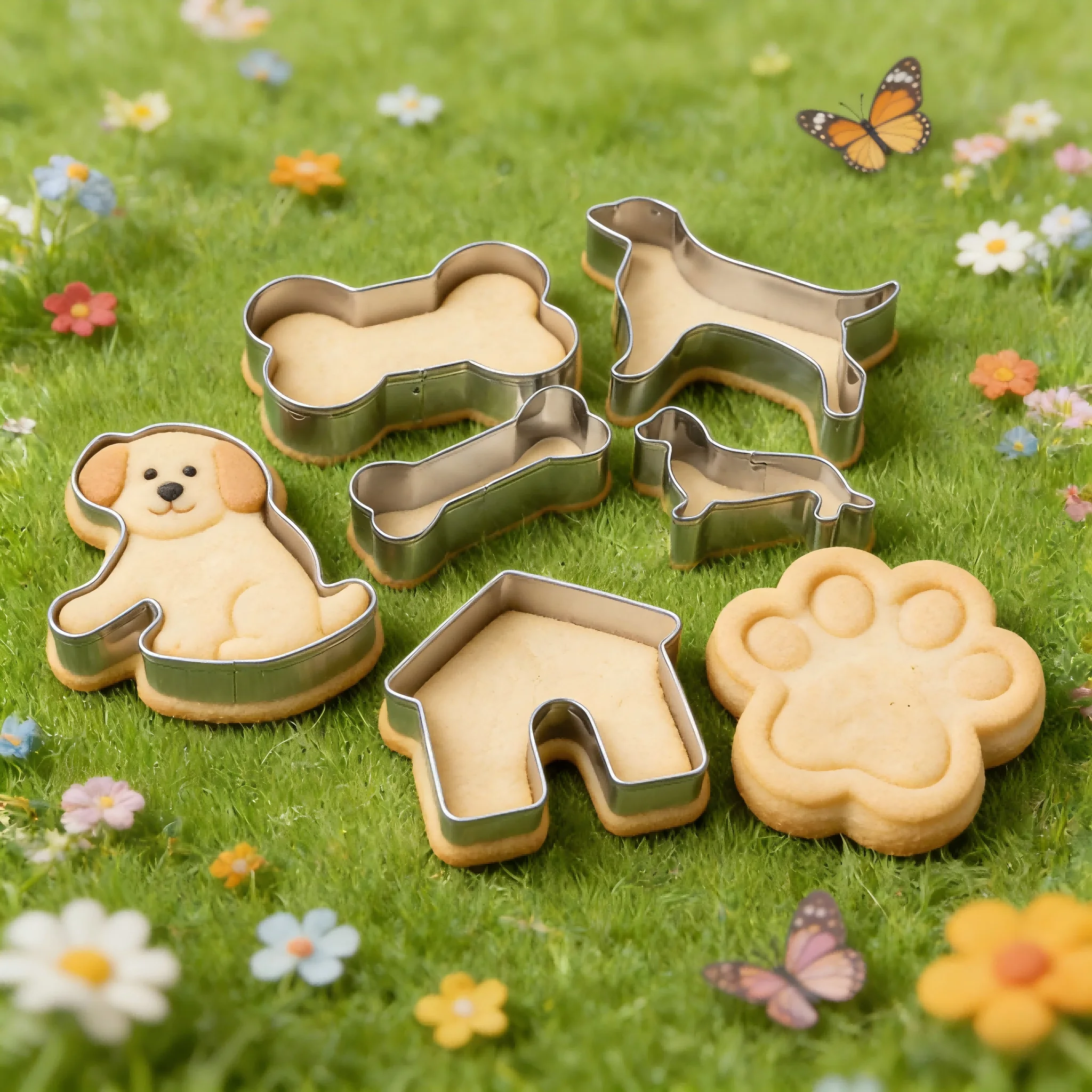 7PCS Dog Cookie Cutters, Durab - Home Improvement Tim recension och pris