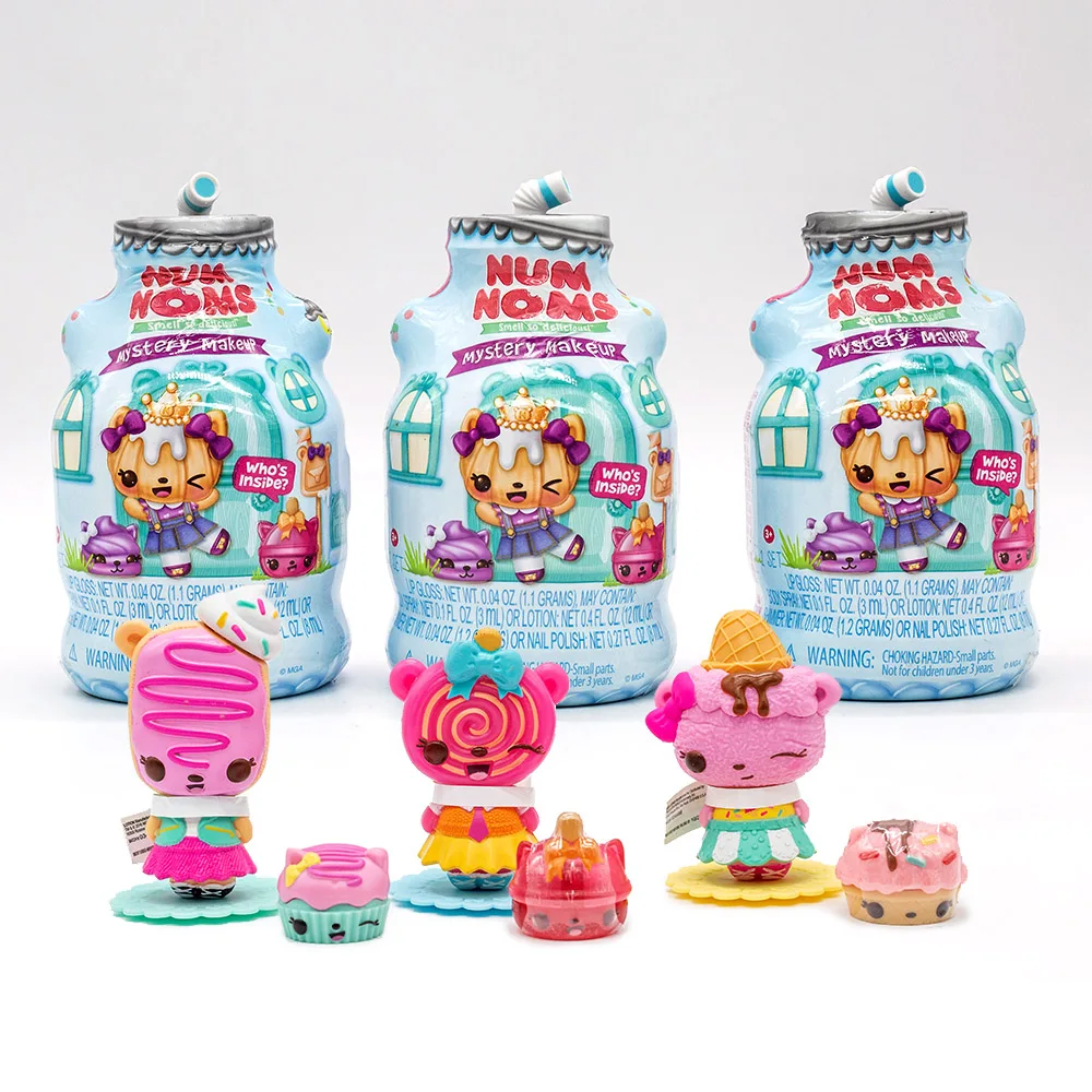 

NumNoms Mystery Makeup Shimmer Fragrant Nail Polish Scented Num Nom Beauty Surprise Sweet Dolls Secrets Toy Girls Gifts