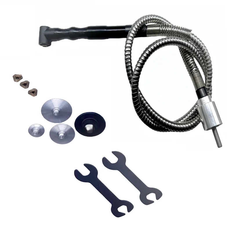 

ABSU 1Set 6Mm For Drill Chuck Grinder 90 Degree Handpiece+ Stainless Steel Anging Flexible Shaft Grinder Mill Grinder Mesin