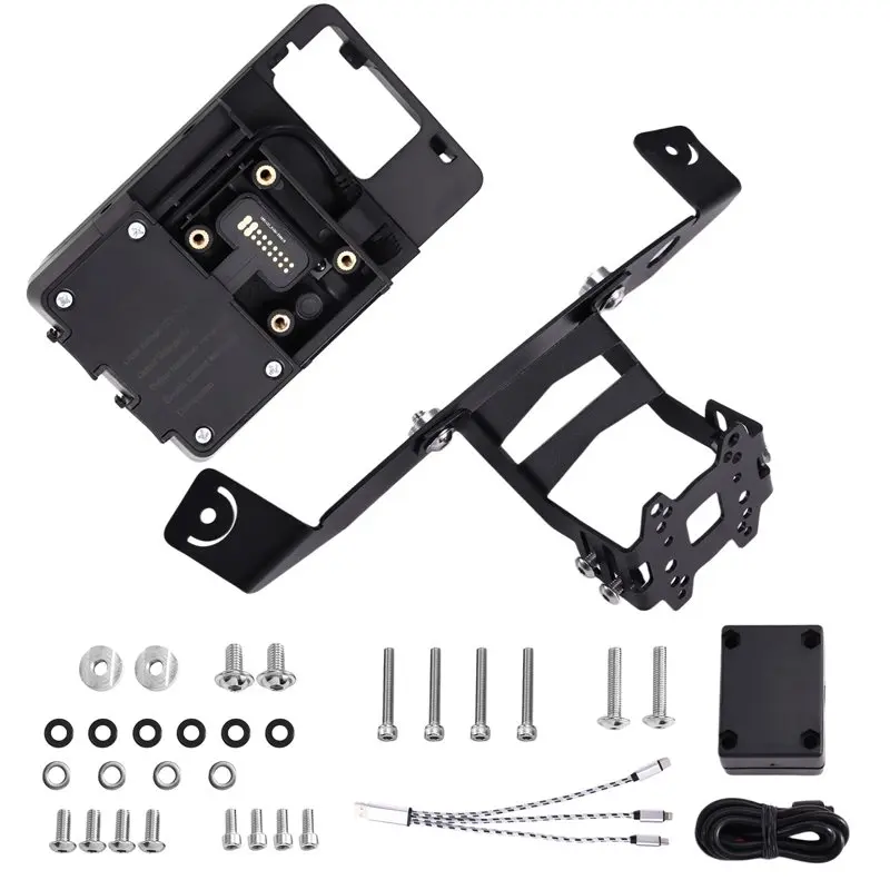 Leading-Edge-USB Holder Mount Kit For BMW K1300GT K1200GT K 1200 1300 GT Motorcycle Accessories