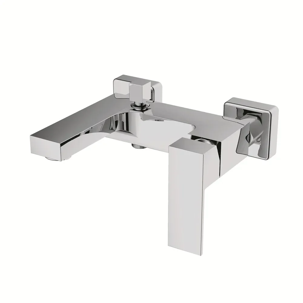 YyhcWall Mounted Bathroom Faucet High Quality Mixer Cold Hot Hand Touch Tap Smart Faucet