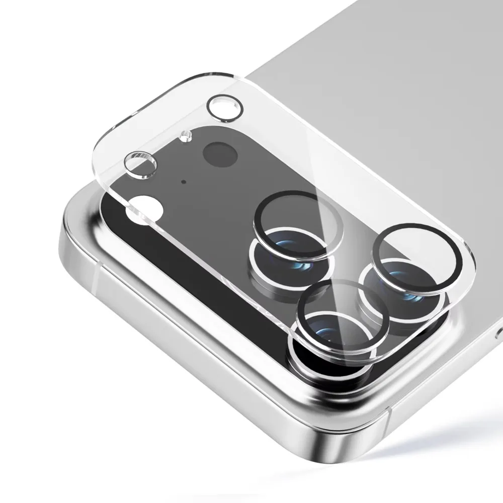 1Set Gehärteter Glas-Schutz HD Vollständige Abdeckung für iPhone Air 17 Pro/17 Pro Max Kratzfester Kamera-Bildschirm-Objektivschutz