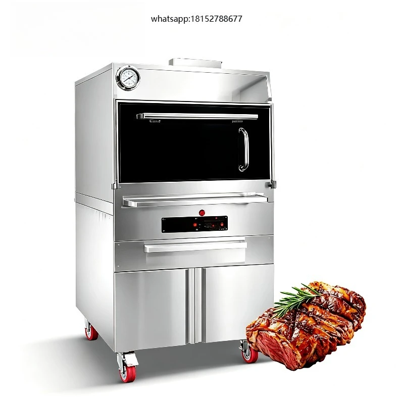 Electric Heating Commercial Cooking Equipment Food Grade Coating Electric Grill