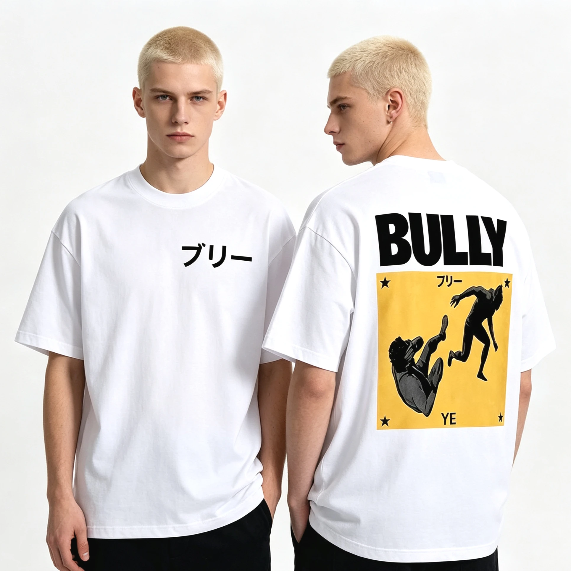 Summer Hot Sale Kanye West Bully Tour 2026 Graphic T Shirt Unisex Fashion Vintage Oversized T-shirt Casual Loose Crew Neck Top