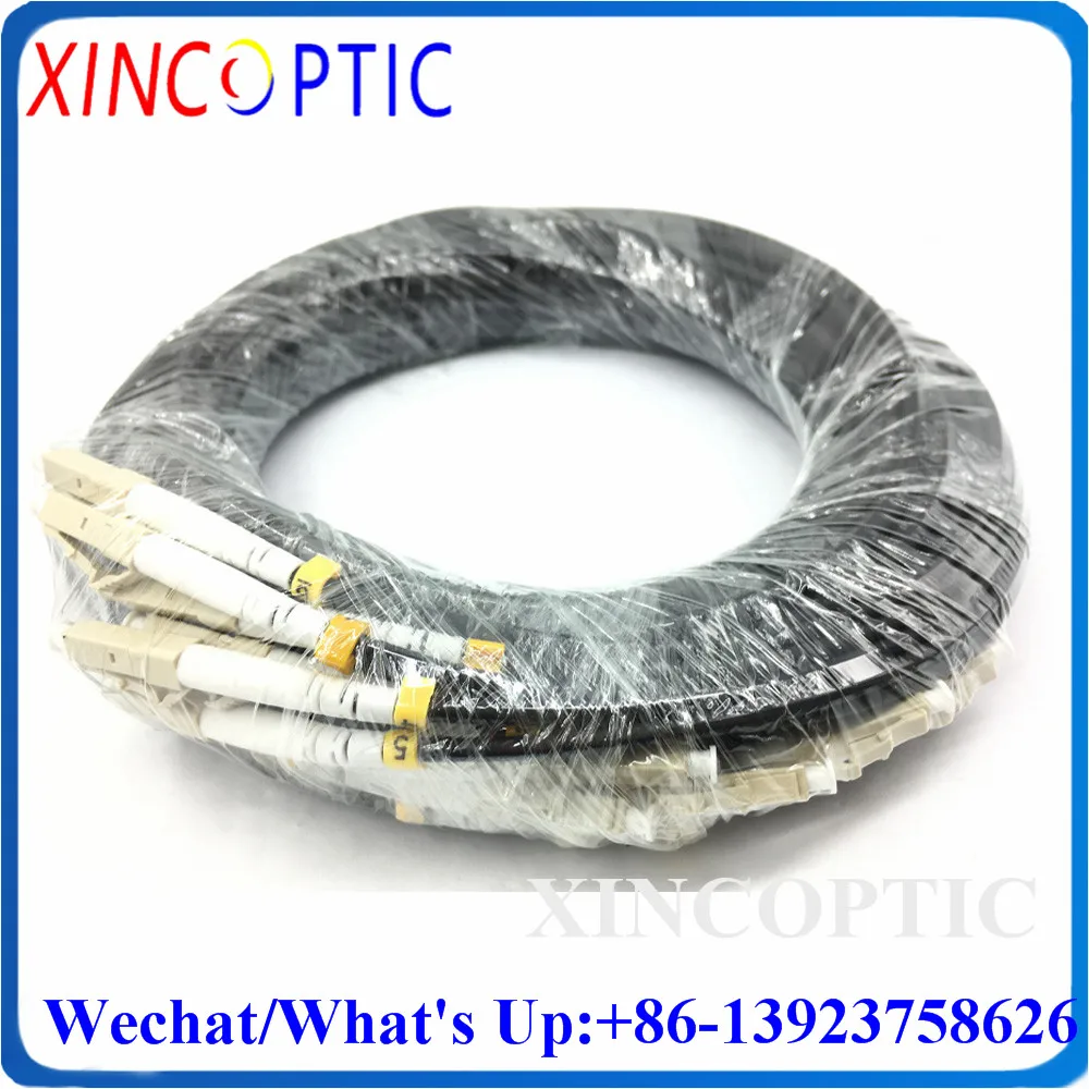 

Outdoor LC-LC/SC/ST/FC Multimode 50/125 OM2 62.5/125 OM1 OM3-150 SM 6C 50M LSZH Armored Fiber Optic Patch Cord Cable Connector