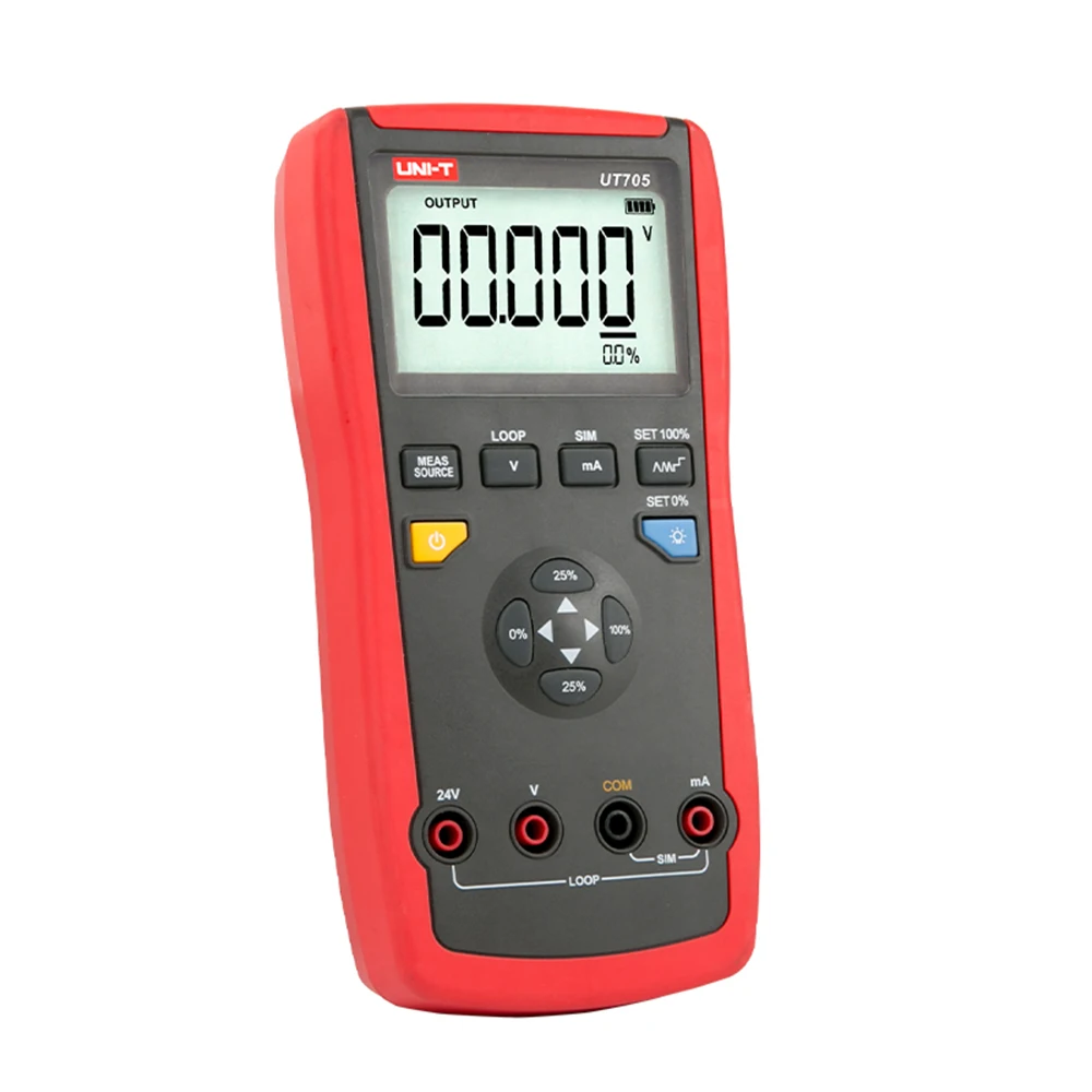 UNI-T UT705 DC 24V Calibrador de bucle de función única de mano Precisión 0,02%