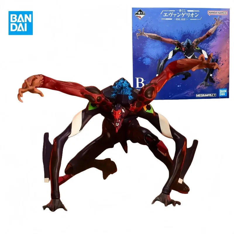 

Оригинальная фигурка BANDAI Ichiban Kuji Evangelion 9th Angel MEGAIMPACT, призовая серия B, аниме-фигурка, коллекционная модель, игрушка, подарок