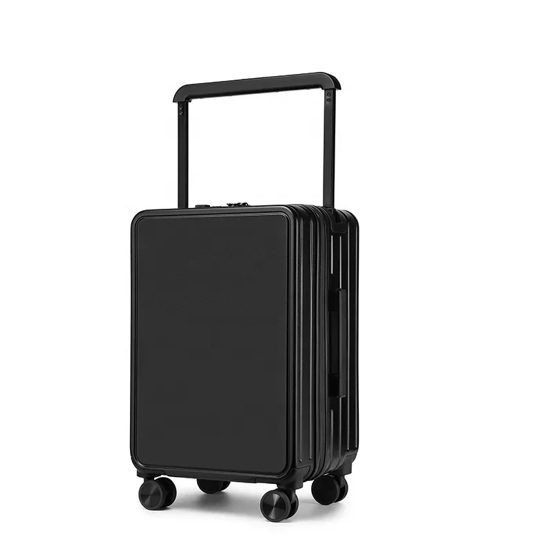 Wide Trolley Traveling Suitcase 3 sizes Fashion Style Good PC material Good Accessories other luggage  Hardshell New Design