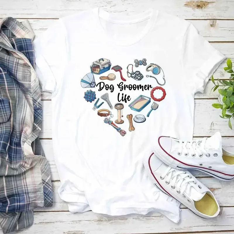 Dog Groomer Life T Shirt Pet Salon 17
