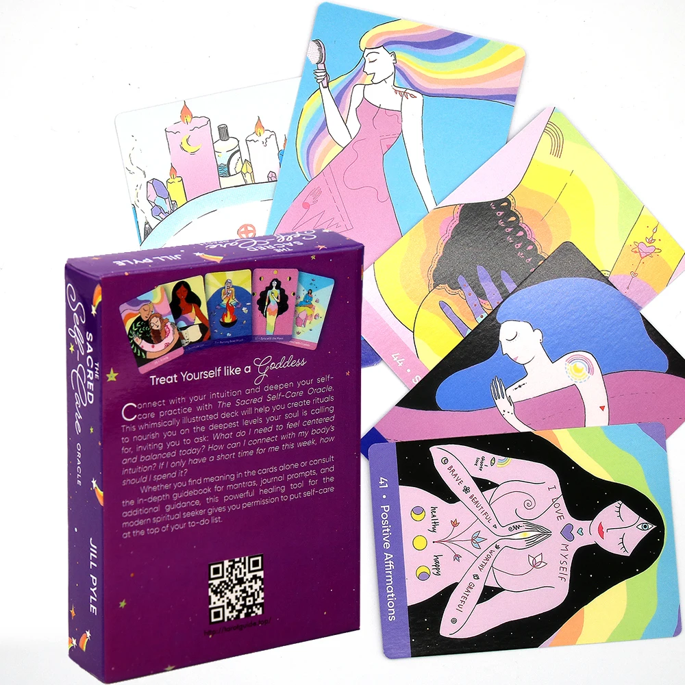 The Sacred Self-Care Oracle Popular Styles Cards Decks