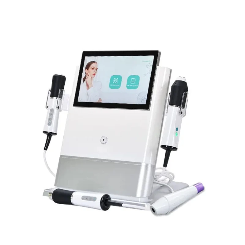 Super Facial Skin Analysis Analyzer, Jet Peel, Oxigênio, Co2 Bubble, Oxigenação, Pod Cápsula A, 4 em 1, Novo