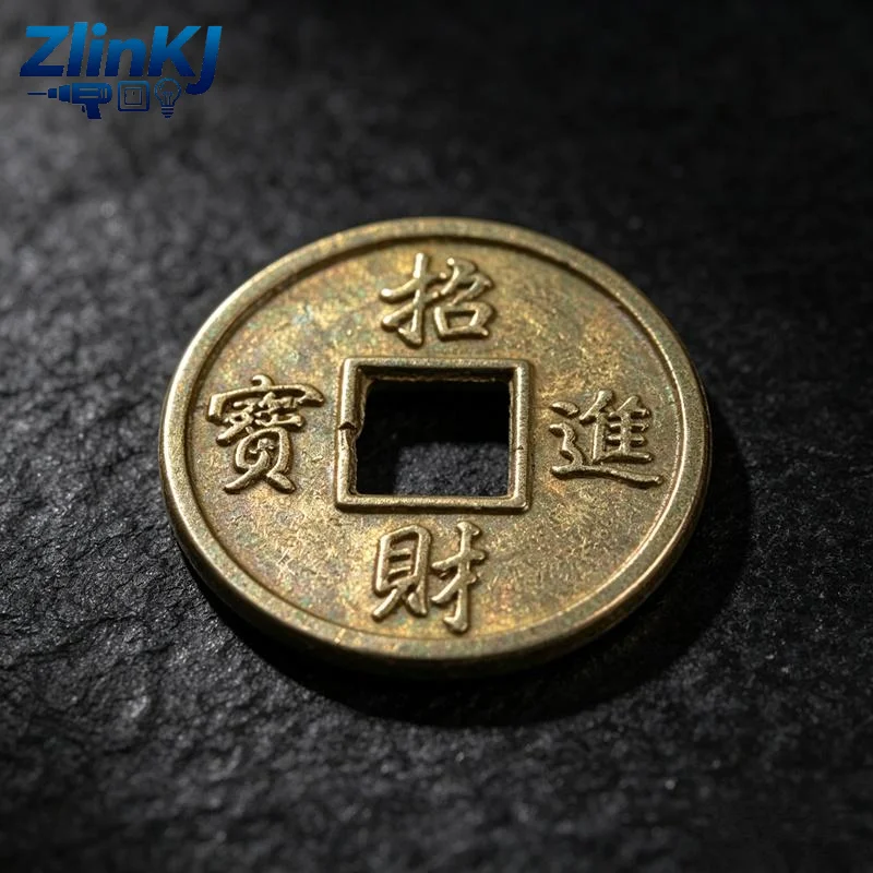 Feng Shui Ancient Chinese Ching Coins 100Pcs Lucky Wealth Health Fortune Tokens for Housewarming Business Opening Gift