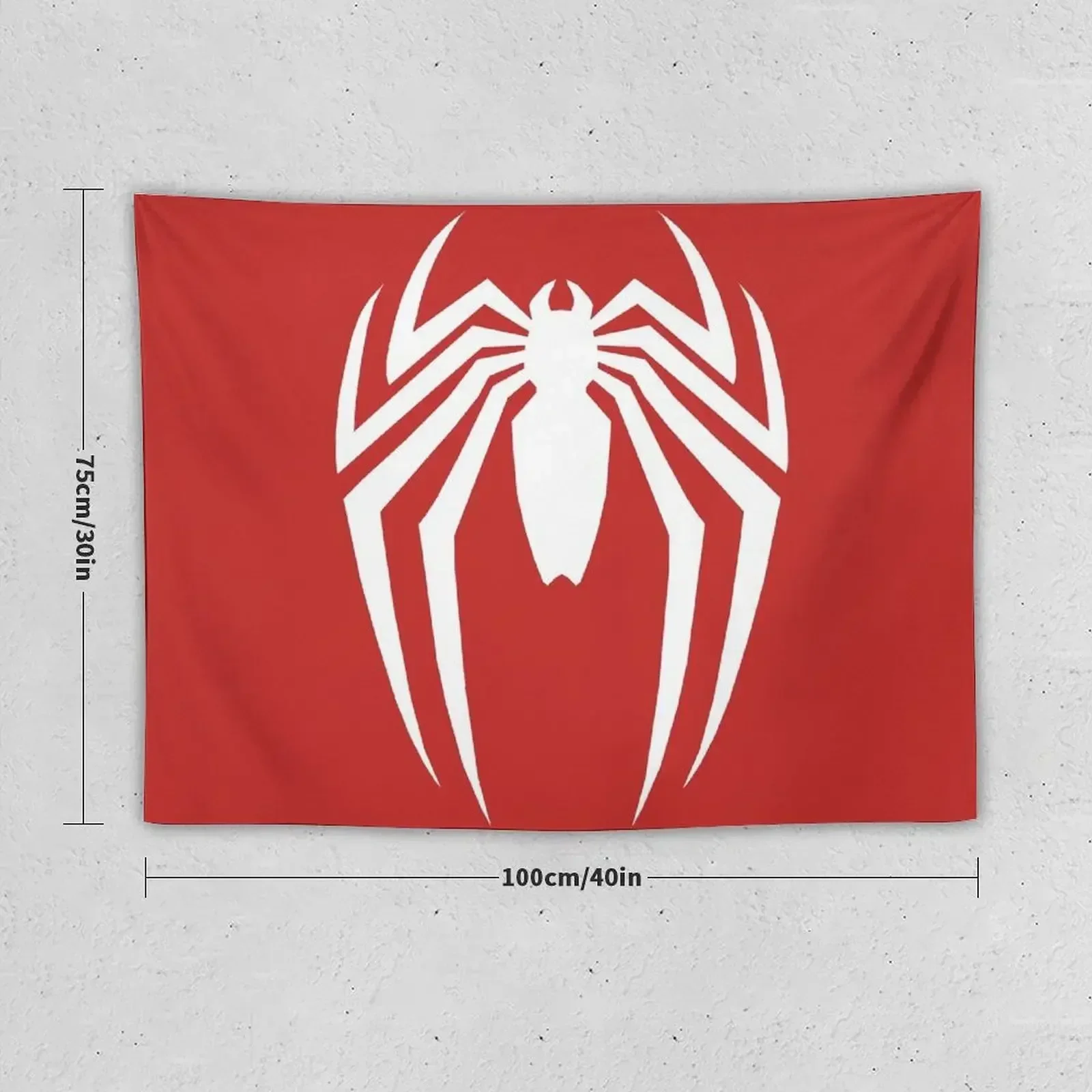 Sharp Spider Logo Tapestry Outdoor Decoration Bed Room Decoration Tapestry