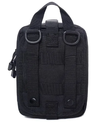 دائم 600D نايلون الأسود الإسعافات الأولية Ifak التكتيكية مزق بعيدا فائدة EMT حقيبة طبية الإسعافات الأولية مول الحقيبة #4