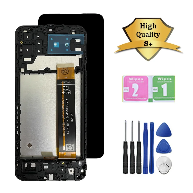 High Quality A13 LCD For Samsung  A13 4G A135F Display Touch Screen Digitizer For Samsung A13 LTE A135U A135B A135U1 LCD