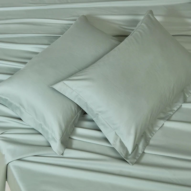 Luxury Organic Egyptian Cotton Pillow Case with Long Staple Cotton 800TC Sateen Weave Silky Soft Bed Pillow Covers Pillowcase