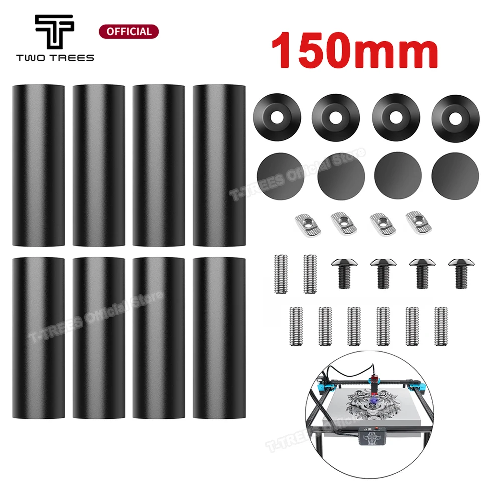 tree ② Twotrees Heightening Column kit 150MM For TTS Machine Leg