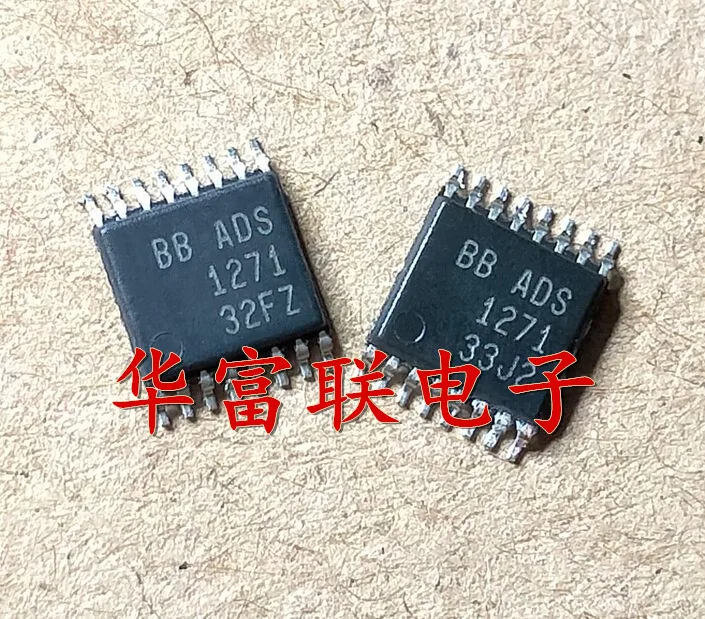 

Free shipping 24ADCADS1271IPW.ADS1271 TSSOP-16 5pcs