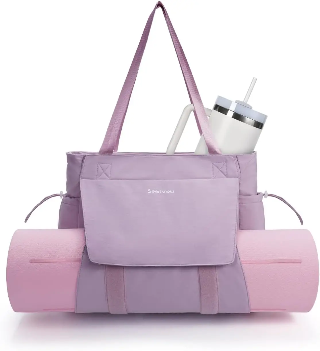 

Waterproof Yoga Mat Bag with Quick Access Storage, Fits Various Thicknesses for Men and Women