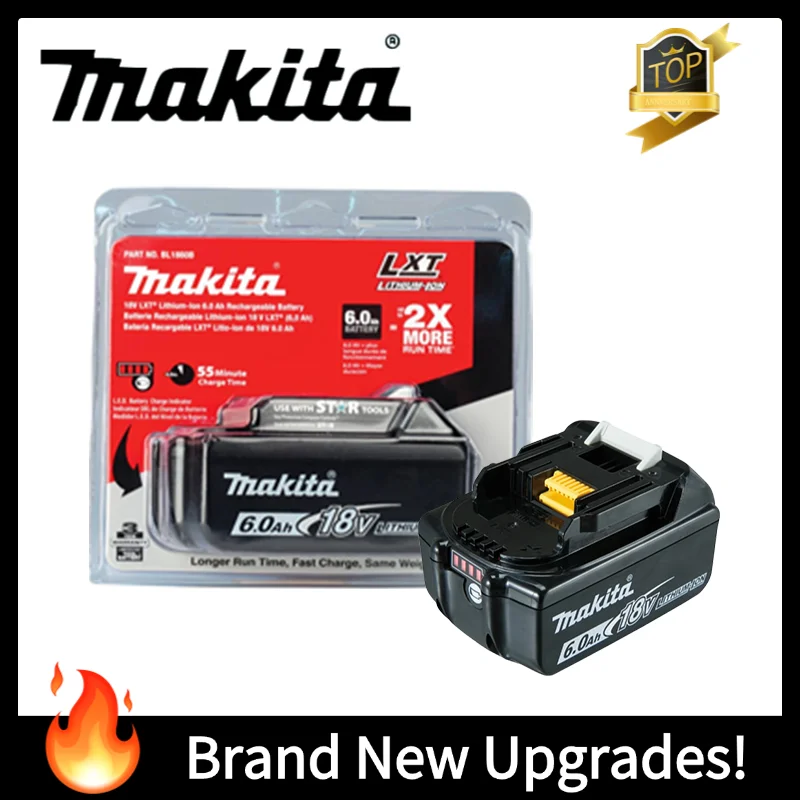 

Clean energy makita 18v battery, batterie makita 18v, 6Ah non-polluting battery, for eco-projects, with Makita garden tools.