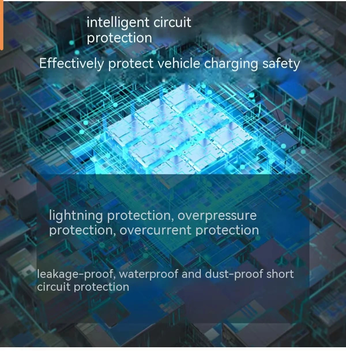 Pistolet de développement portable pour véhicule électrique, nouvelle énergie, standard américain, placements standard européens, développements pratiques, 20 mètres