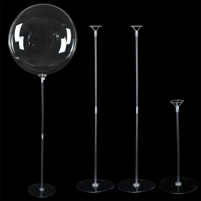 37/70cm Party Balloon Stand Wedding Table Balloon Holder Column Baloon Stick Birthday Festival Party Home Decoration Accessories