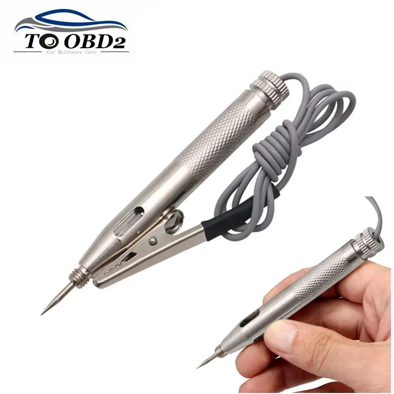 

DC 6V 12V 24V Auto Car Motorcycle Circuit Tester Gauge Test Voltmeter Light Auto Electronic Voltage Circuit Tester