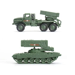 1:72 Scale Vehicle Model Kits Creative Plastic Model Car Fun Toys for Home Party Favors Kids Gifts Assemble Vehicle Collections