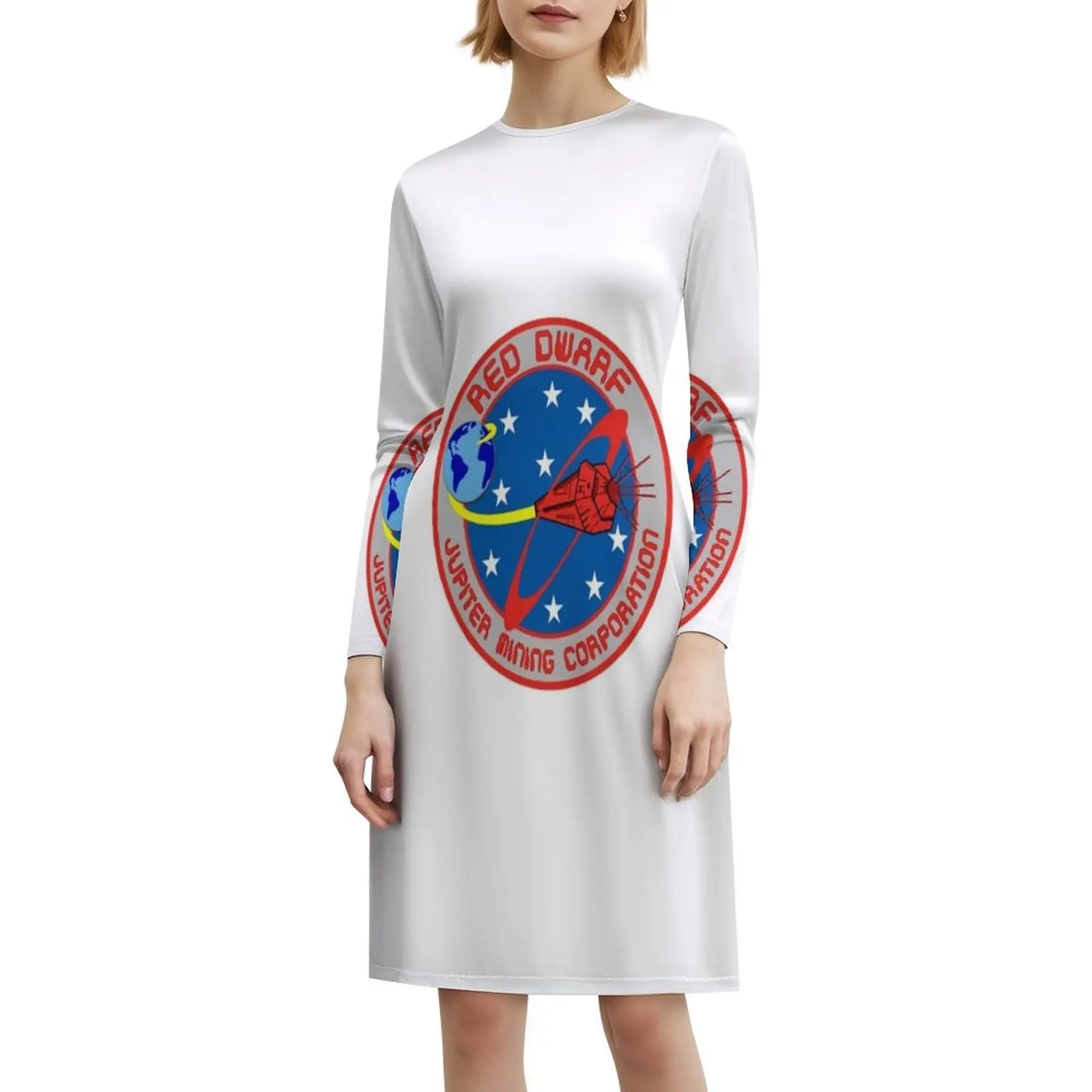 Patch d'équipage nain rouge (nouveau) robe Streetwear Hip Hop pour femmes imprimé graphique tenue de Club de fête rouge nain Rimmer Kryten nain rouge