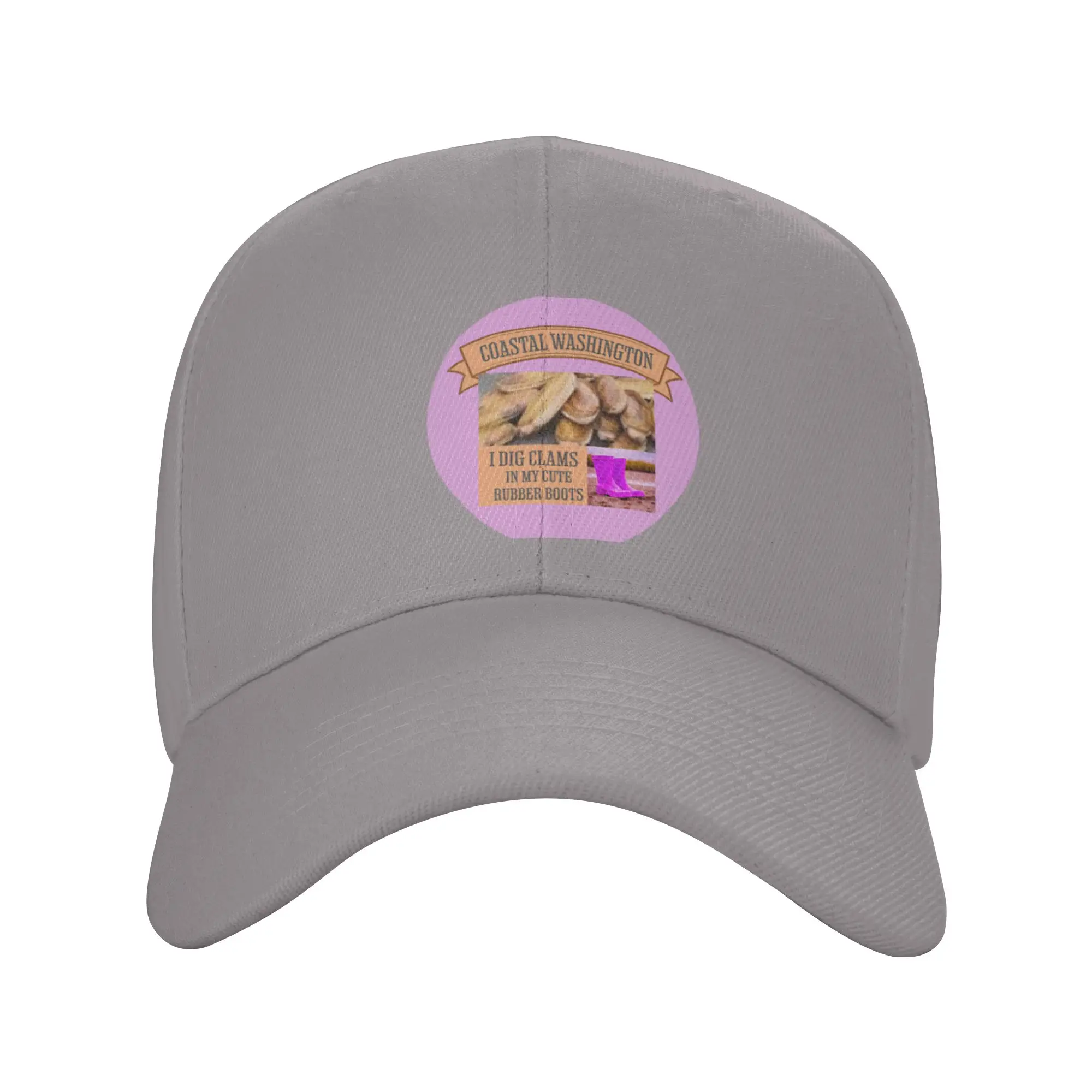 Cute Rubber Boots Washington Coastal Pacific Northwest Trendy Baseball Cap Roller Skating Comfortable Fit Snapback Cap