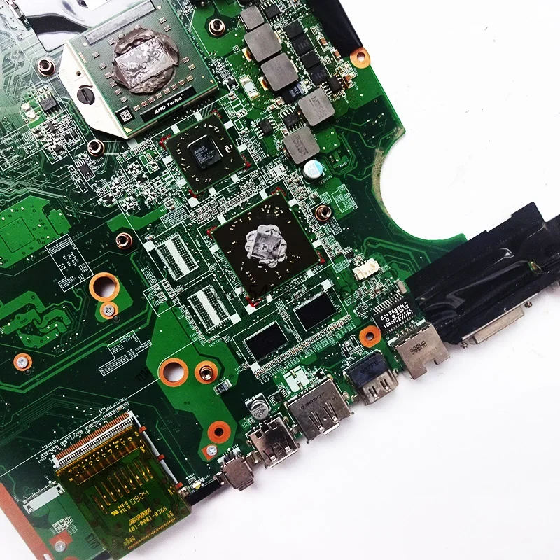 Imagem -03 - Usado Laptop Motherboard Placa Principal para hp Pavilion Dv6 Dv61000 Daut1amb6d0 Daut1amb6e1 Ddr2 509451001