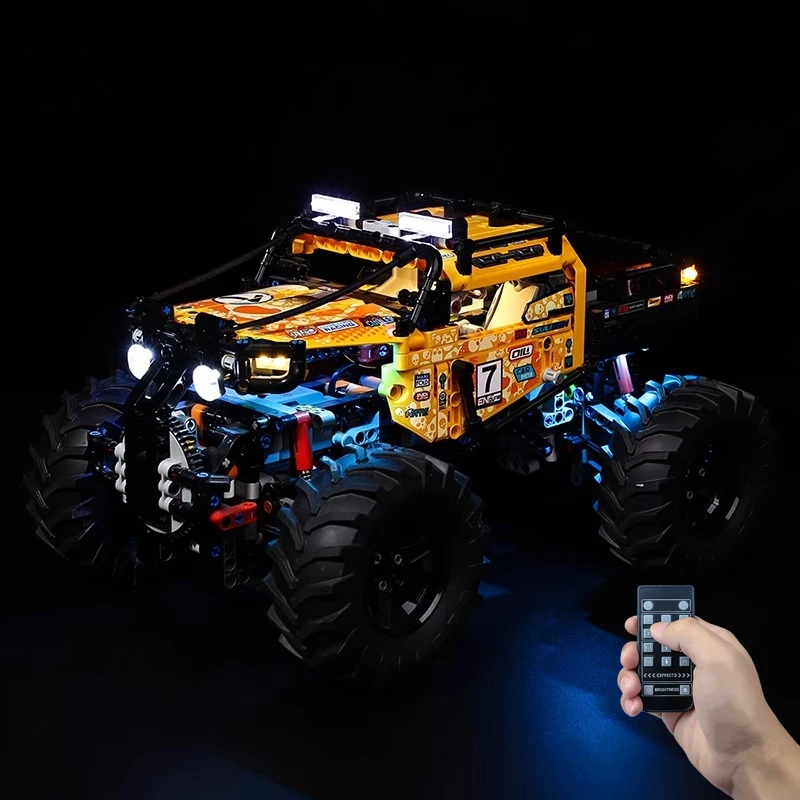 

Комплект светодиодного освещения без модели, подходящий для LEGO 4X4 X Treme Off Roader 42099 (за исключением строительных блоков)