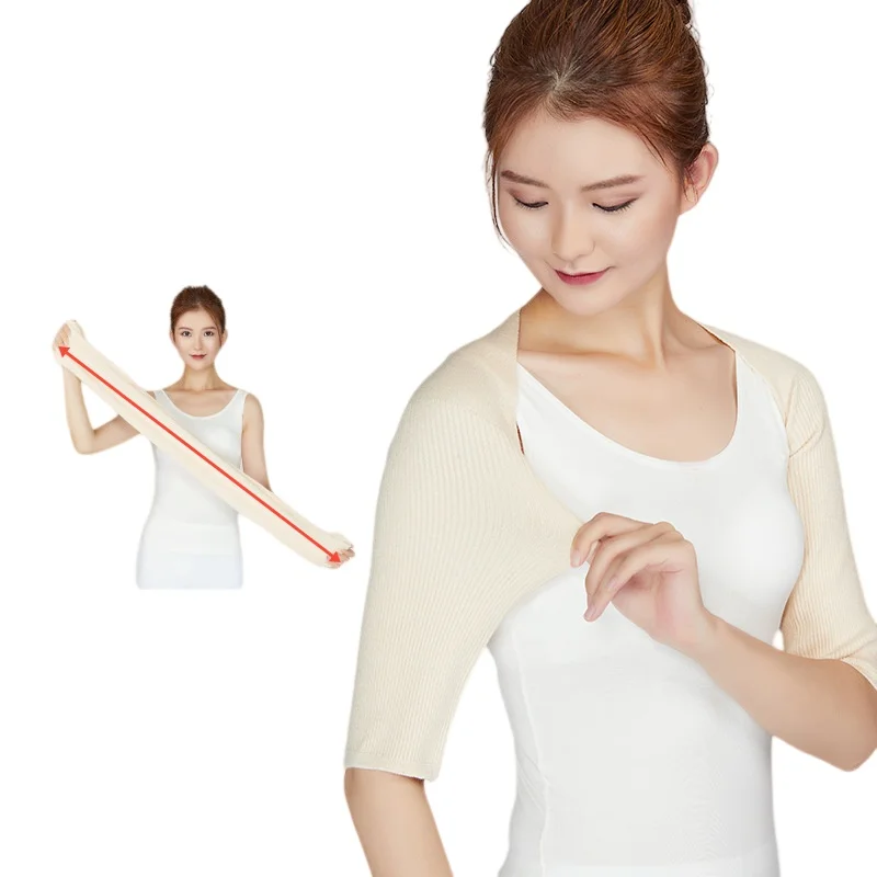 

Arm Shapers Back Shoulder Support Wrap Double Shoulder Compression Sleeve Shoulder Brace Protector for Dislocation Arthritis
