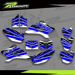 오토바이 그래픽 배경 데칼 스티커 키트 Yamaha TTR50 TTR 50 2006-2015 2007 2008 2009 2010 2011 2012 2013 사용자 정의