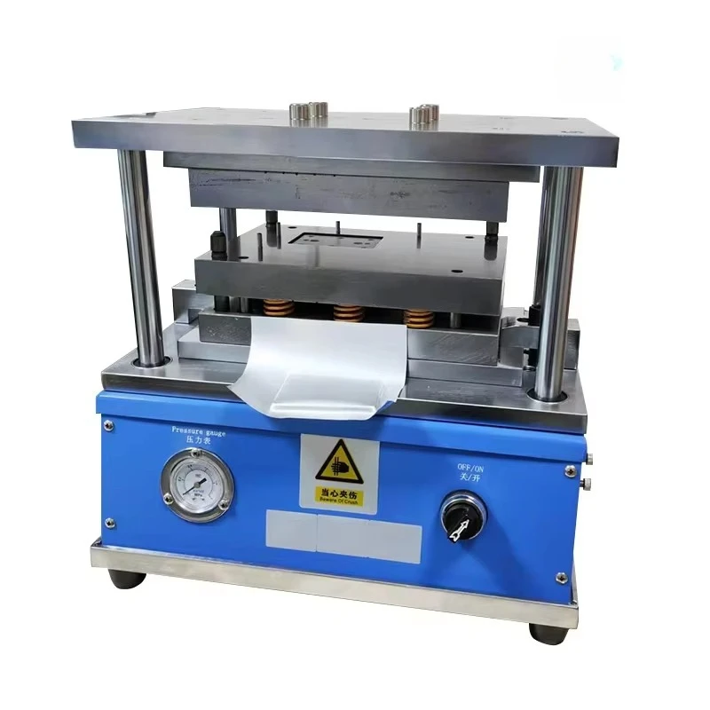 

Lithium Battery Case Pneumatic Forming Aluminum Laminated Film Punching Machine With Forming Die for Polymer Pouch Cell Making