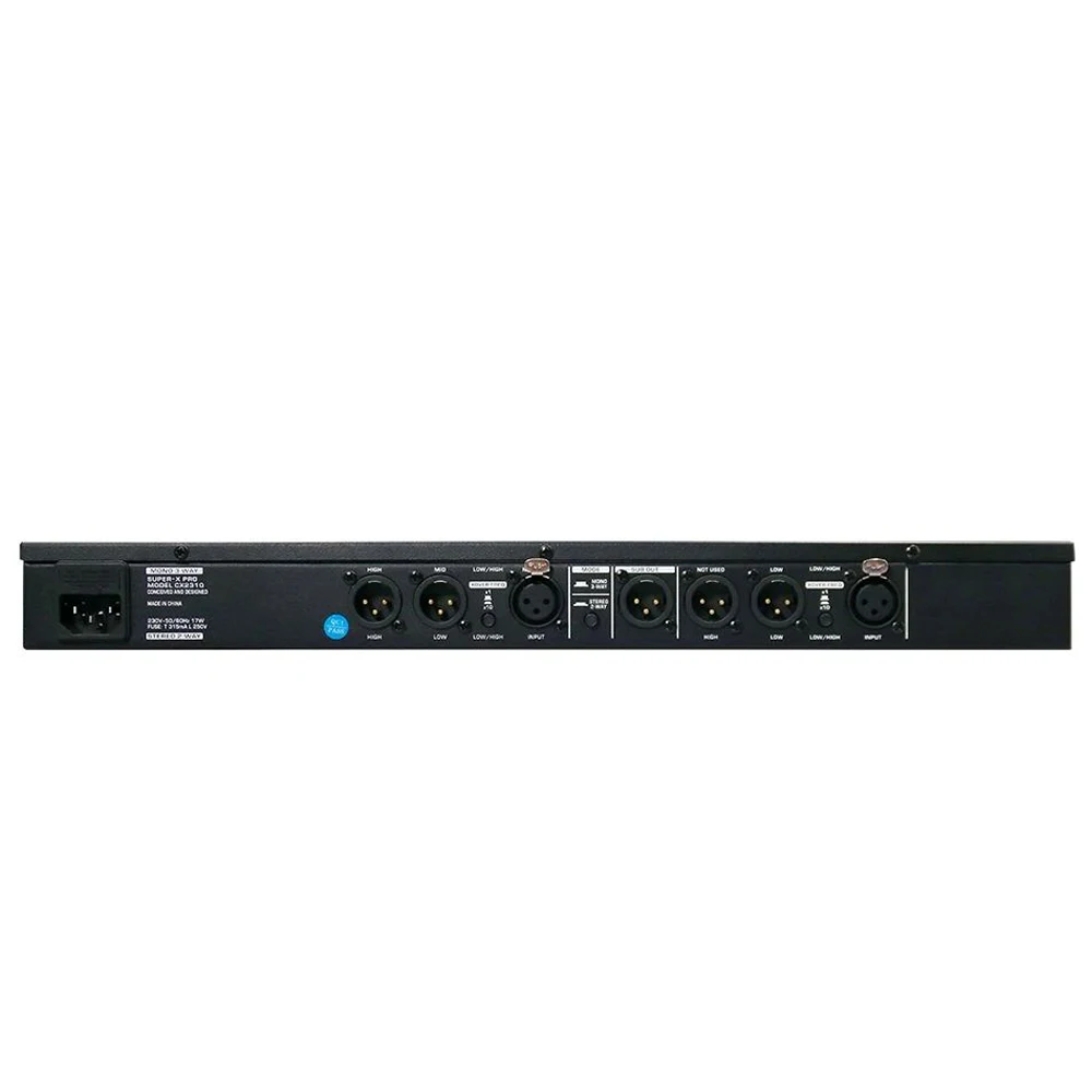 CX2310 CX 2310 High-Precision Stereo 2-Way/Mono 3-Way Audio Processor Adjustable Subwoofer Output