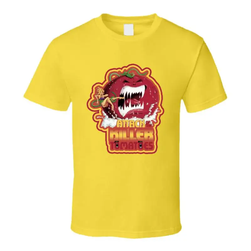 

Attack Of The Killer Tomatoes 70s Comedy Horror Movie T Shirt