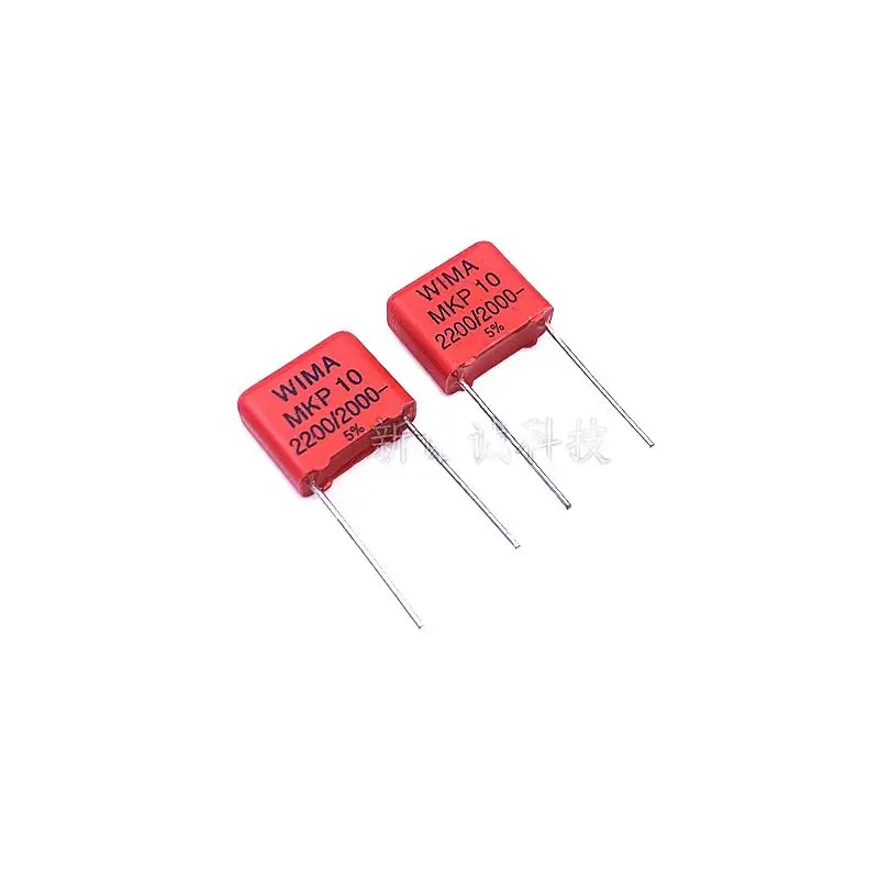 

10PCS/Weimar Capacitor WIMA 2000V 222 0.0022UF 2200PF 2n2 MKP10 Foot Distance 10