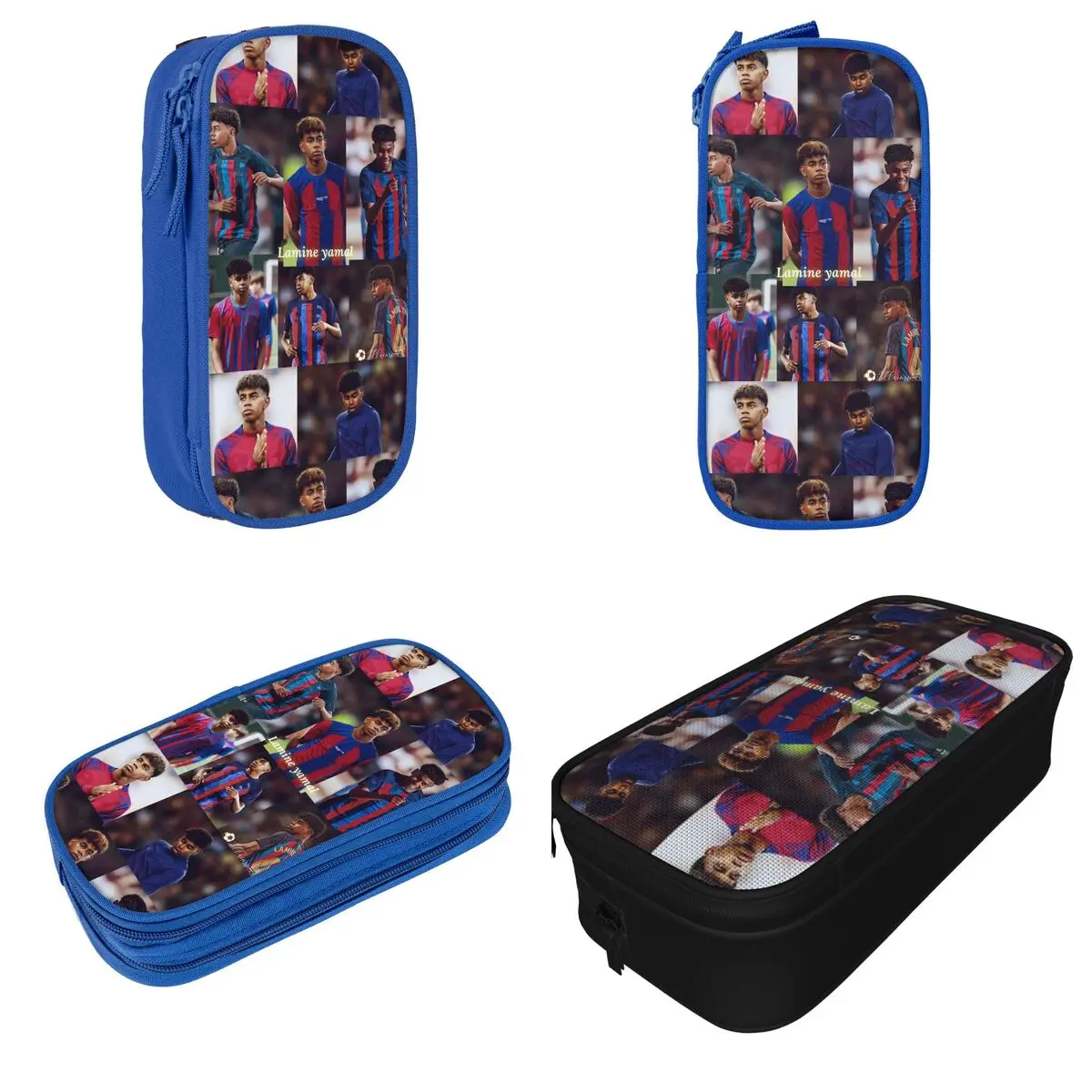 Новые пеналы Lamine Y-Yamal, футбольный пенал, ручка для студентов, большие сумки для хранения, школьные подарки, канцелярские принадлежности