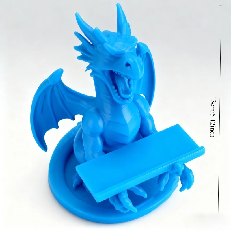 Gothic DragonPhoneStand Desktop HolderAccessories Organizer Statue Decor for Smartphone,Gaming Room, Dragon LoverGift Home Decor