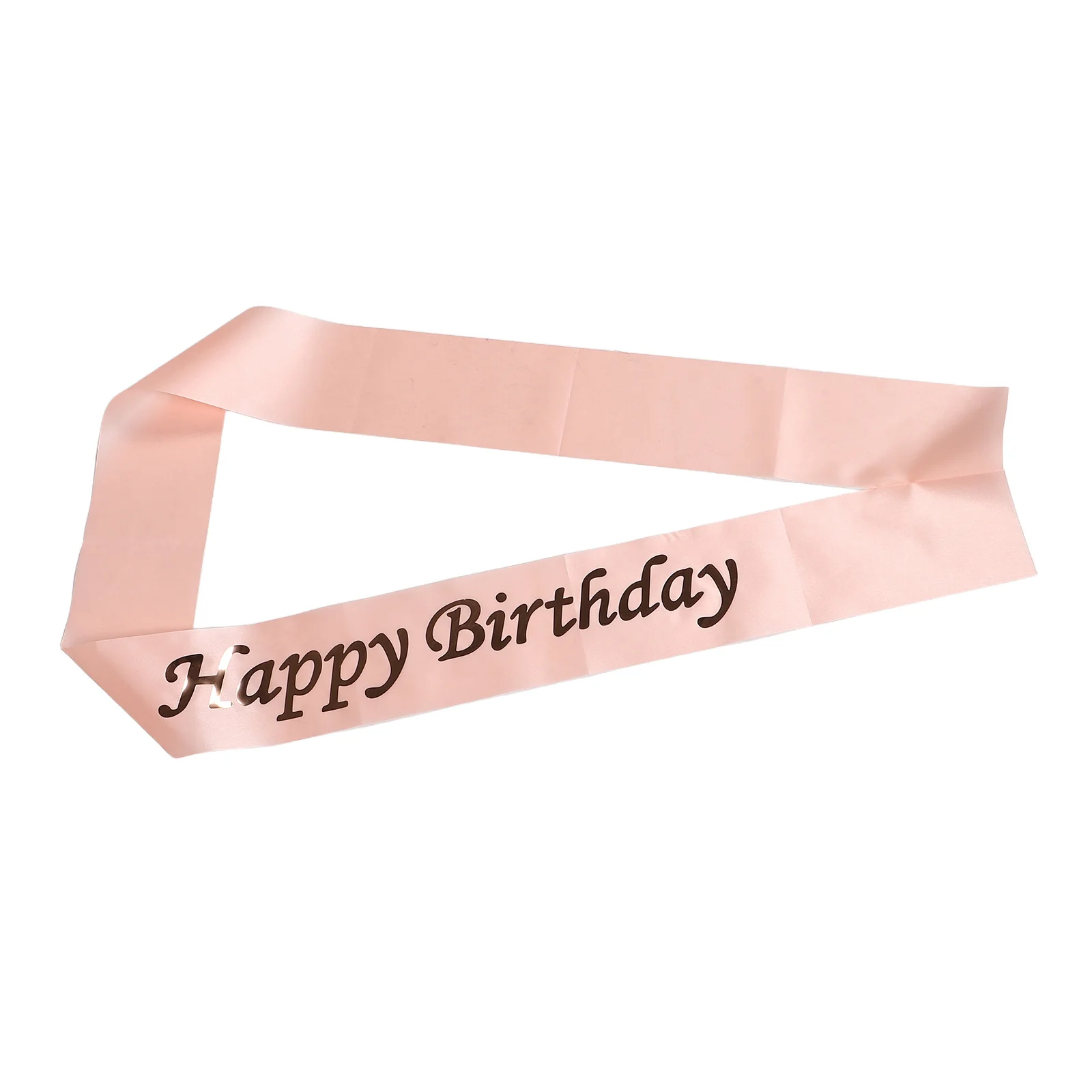 

Elegant Happy Birthday Sash Golden Foil Strap Crown Design Birthday Queen Decorations Adjustable Comfortable Fit for Women