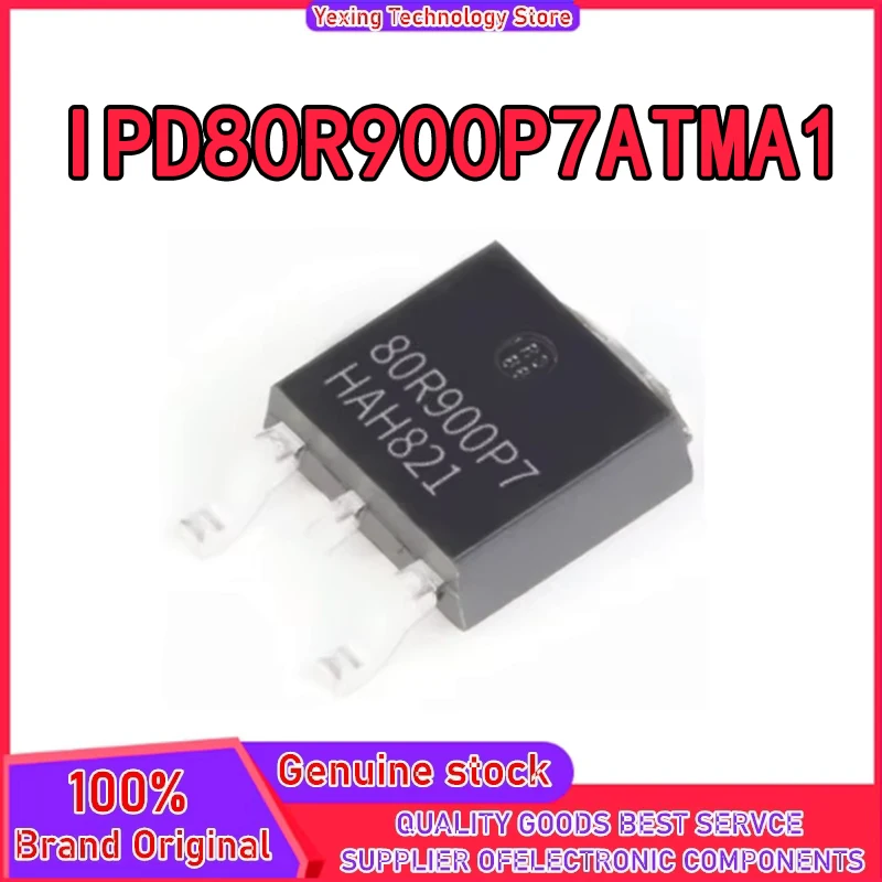 

10 шт. IPD80R900P7ATMA1 посылка TO-252-3 MOS FET 800 В 6A шелкография 80R900P7 новый оригинальный на складе
