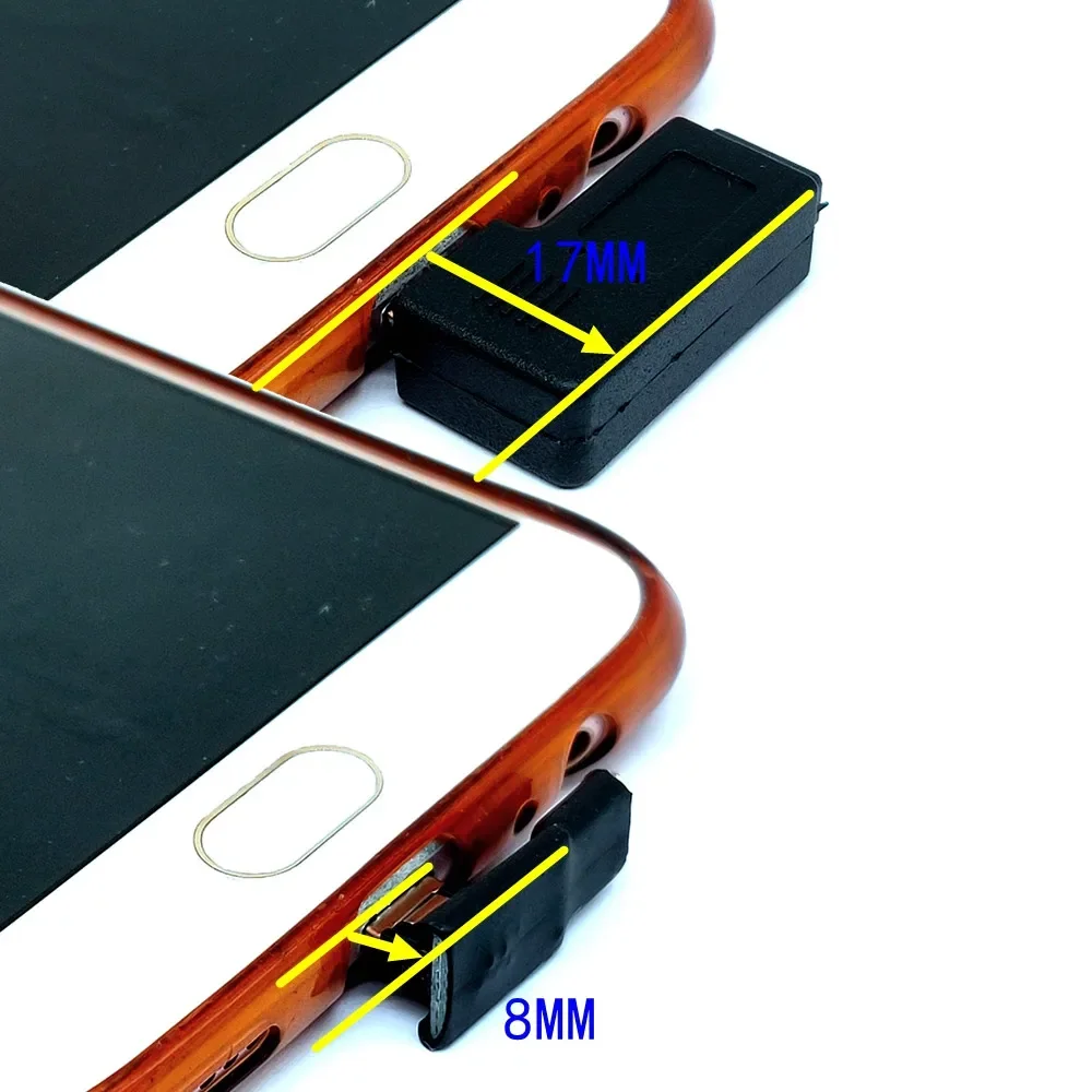 Adaptador de conector Micro USB hembra a Micro USB, convertidor Micro USB macho a hembra en forma de L, bricolaje