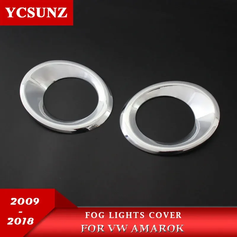 Fog Lights Cover For Vw Amarok 2009 2010 2011 2012 2013 2014 2015 2016 Car Accessories Double Cabin YCSUNZ