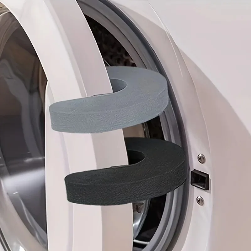 1pc Washing Machine Ventilation Support Brackets, Anti-Trap Breathable Stand, Soft Anti-Catch Laundry Tool