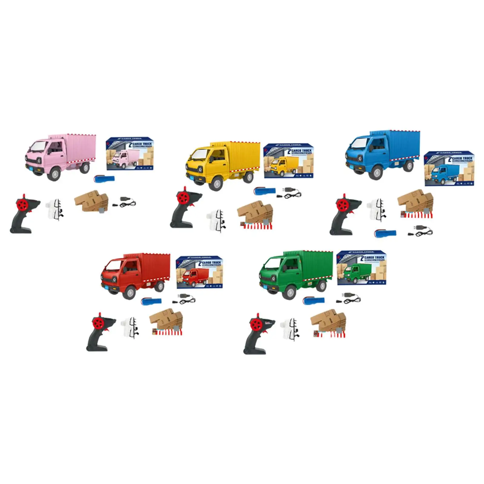 RC Car Toy Learning Toy Cognitive Thinking Ability with Light Hand Eye Coordination Gifts Playing 1/16 Truck Toy for Boys Child