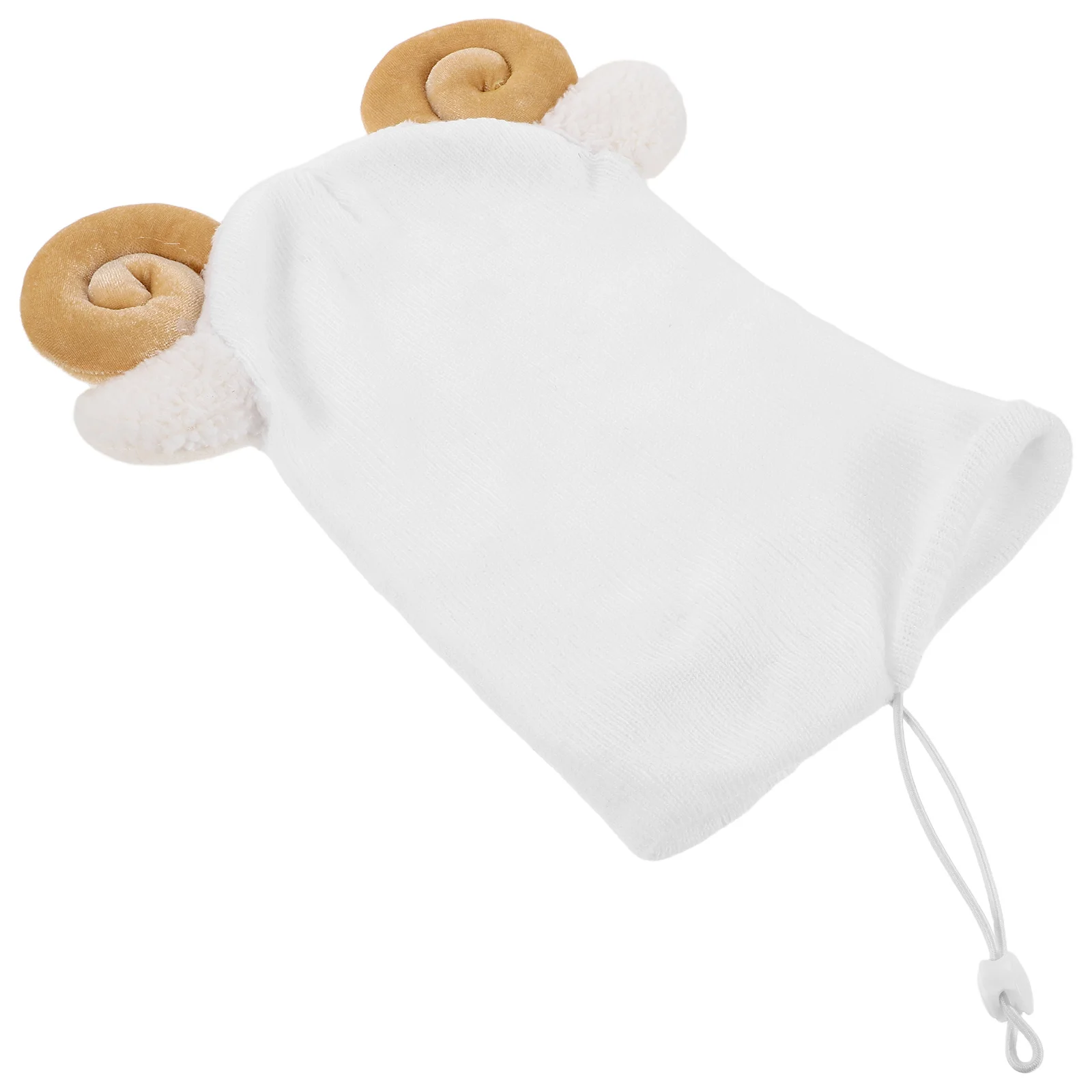 غطاء تزلج محبوك بأكمام كرتونية لطيفة، قابل للغسل وإعادة الاستخدام، غطاء حماية لرياضات الثلج #4