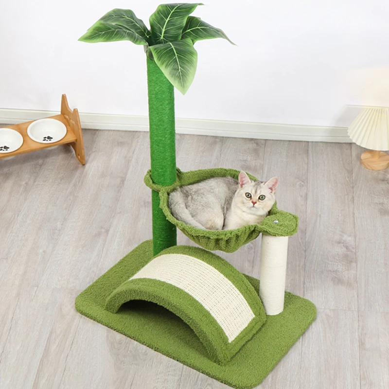 

Scratching Post Wall Cat Shelf Towers Tree House Wall Climbing Cat Shelf Post Accessories Rascador Gatos Arbol Pet Supplies