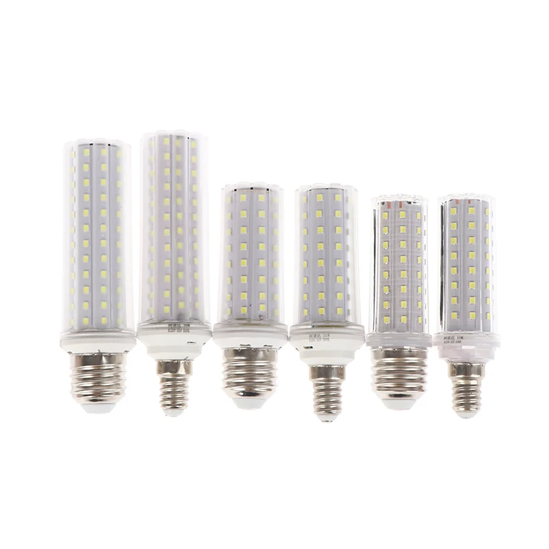 NEW Hot！E27 E14 18W 20W 30W LED Lamp Corn Bulb 85-265V No Flicker 2835 SMD LED Candle Bulb Corn Lamp Light Bulbs Home Light